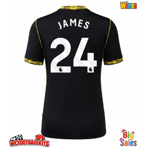 Chelsea Reece James #24 Replica Away Stadium Shirt for Women 2026-27 Short Sleeve